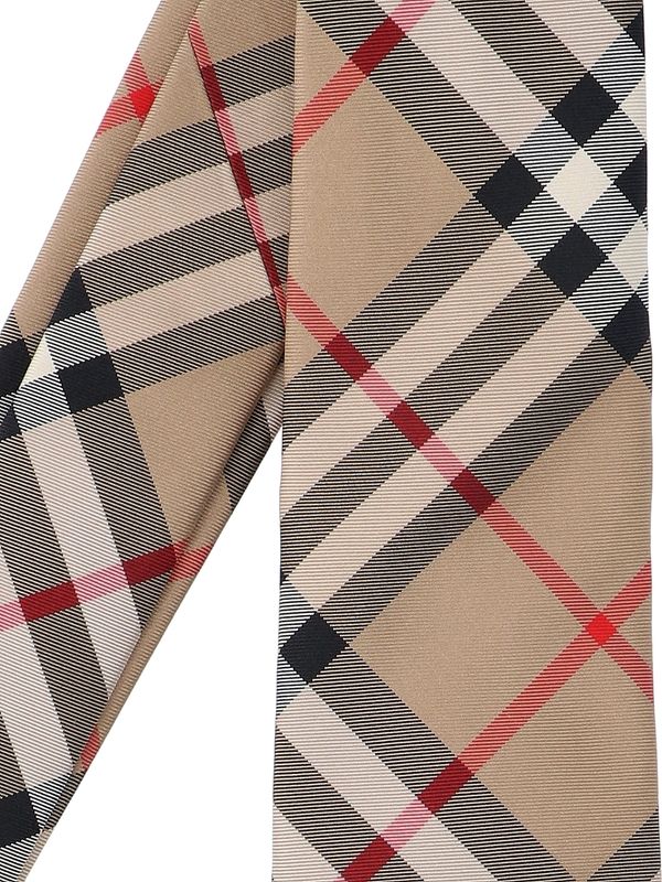 Burberry Check Beige Tie