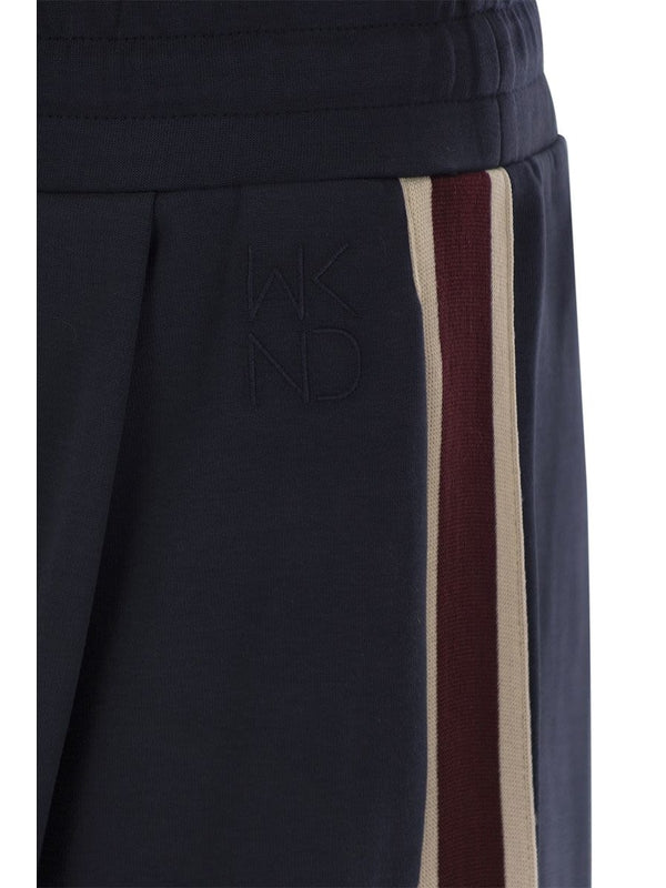 Marsala Side Stripe Track Pants