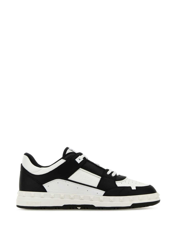 Valentino White Black Sneakers