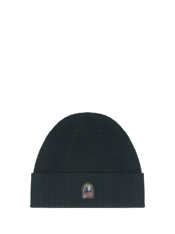 Logo Patch Wool Beanie