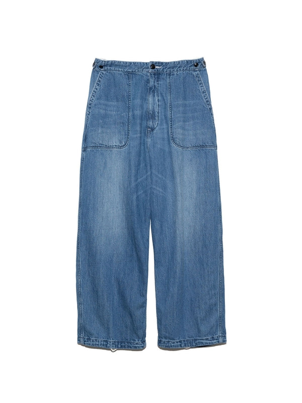 Work Cotton Denim Pants