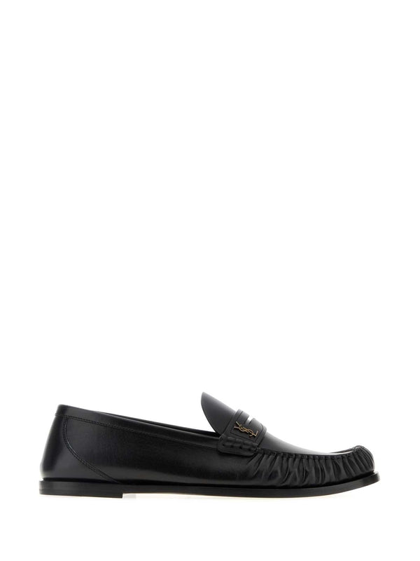 Saint Laurent Black Loafers