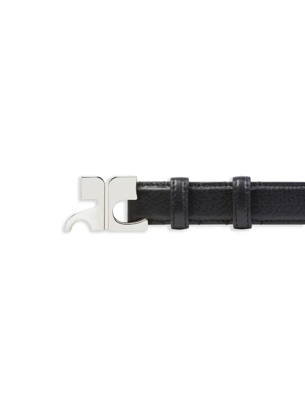 Signature Logo Leather Belt