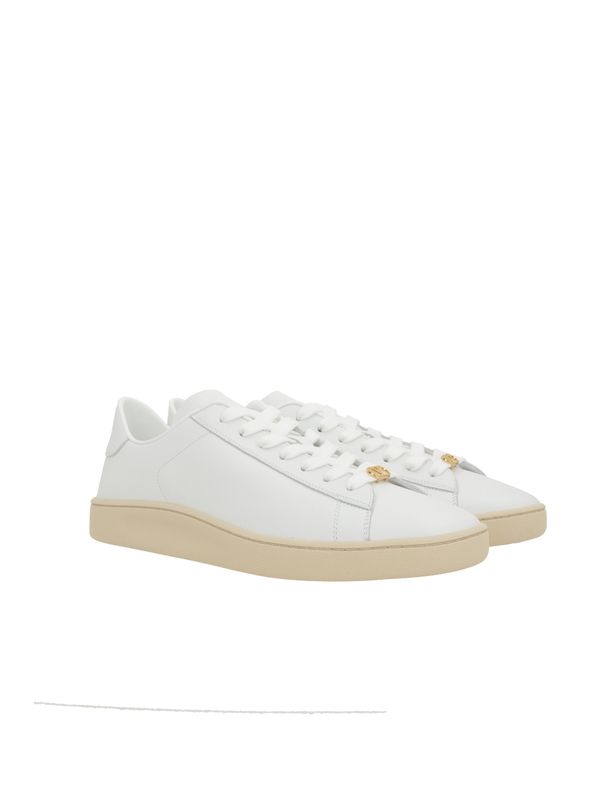 Valentino White Low Top Sneakers
