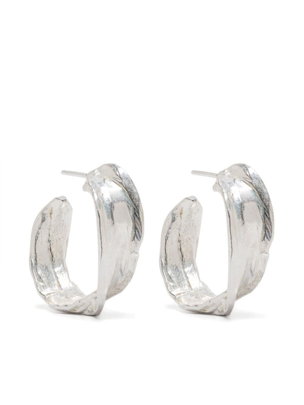 Silver Hoop Earrings