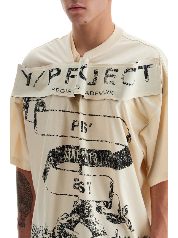 Y/PROJECT - Paris Logo Patch Cotton Short
  Sleeve T-Shirt - Jente