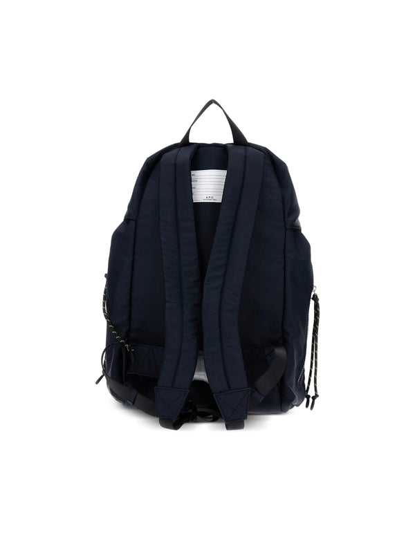 A.P.C. Navy Backpacks