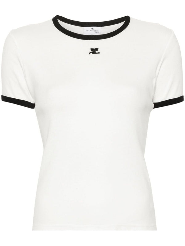 Courrèges White Half Sleeve