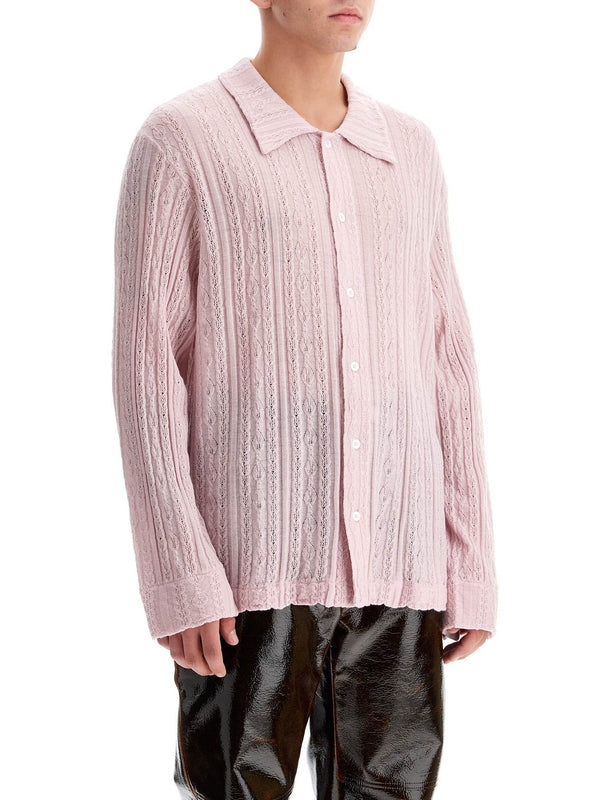 Riku Sheer Wool Shirt