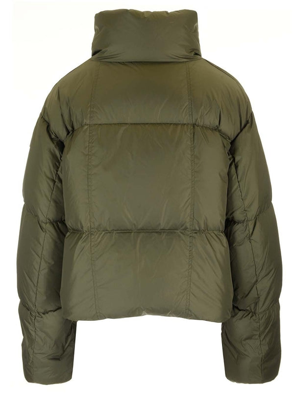 Cecy Logo Patch Padded Jacket