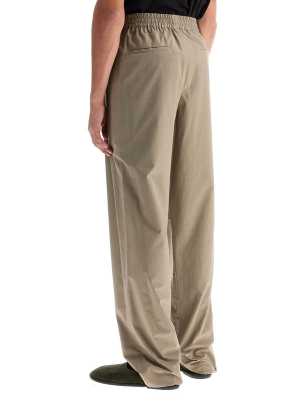 Ando Banded Cotton Silk Pants