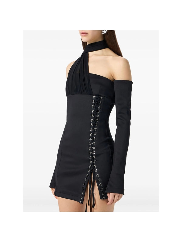 Blumarine Black Mini Dress