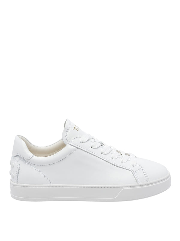 Tod'S White Low Top Sneakers