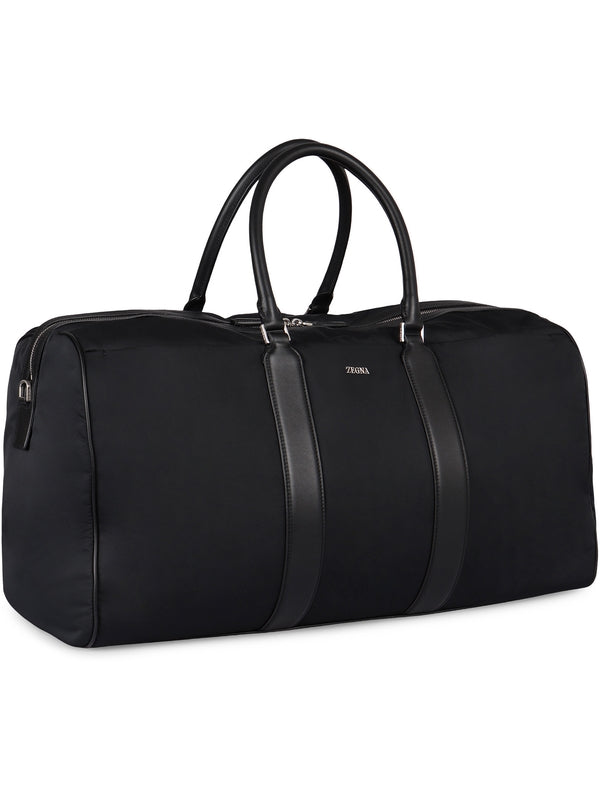 Z Zegna Black Boston Bags
