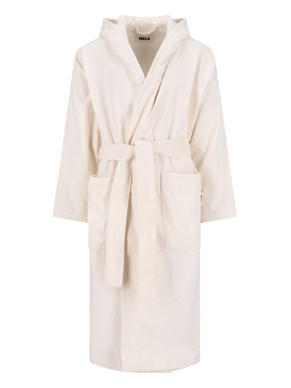 Terry Cotton Hooded Bathrobe