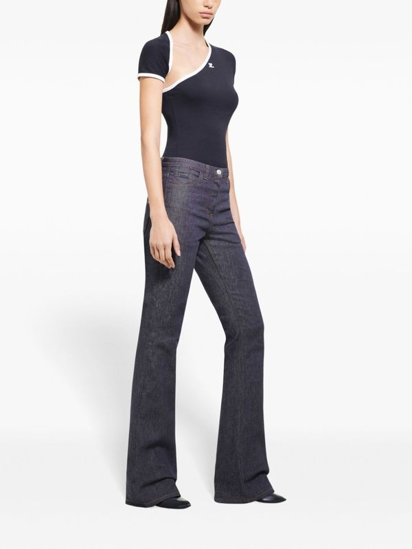 Slash Contrast T-Shirt