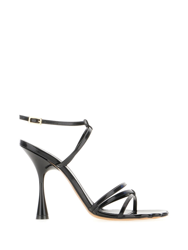 Anklet Calfskin Sandal Heel