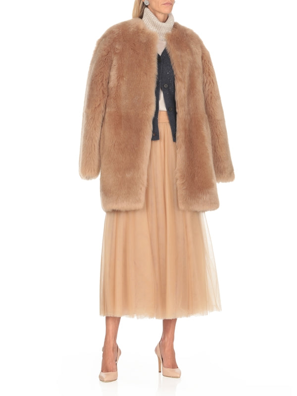 Fur Shearling Coat