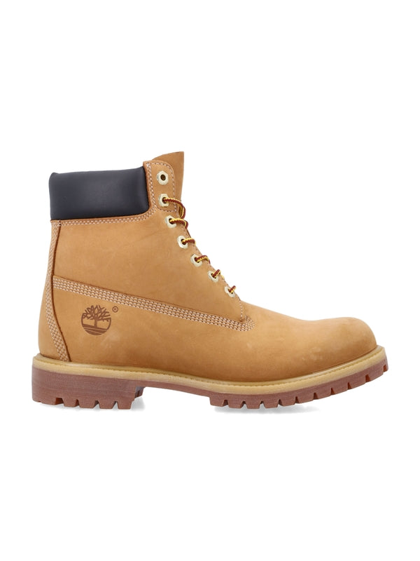 Timberland Beige Lace-Up Boots