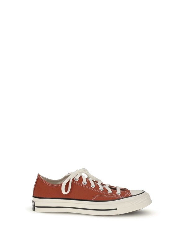 Converse Orange Low Top Sneakers