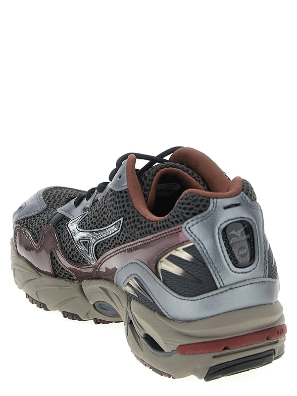 Mizuno Grey Low Top Sneakers