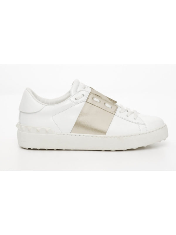 Valentino White Low Top Sneakers