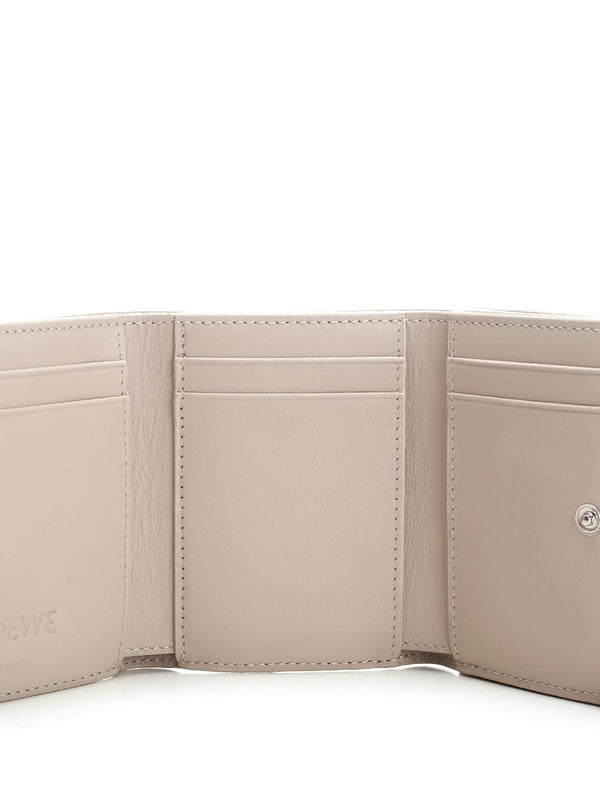 Anagram Logo Leather Wallet
