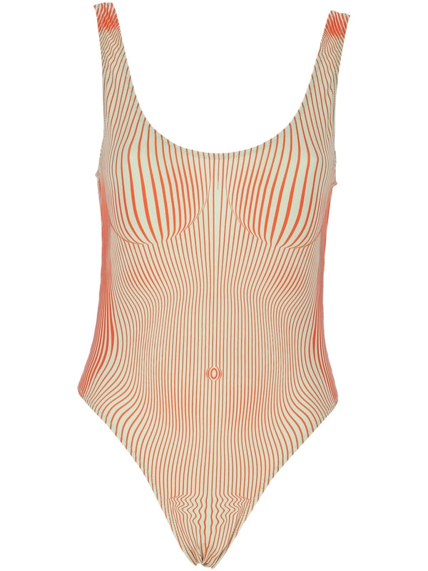 All-Over Printing One-Piece Swimsuit