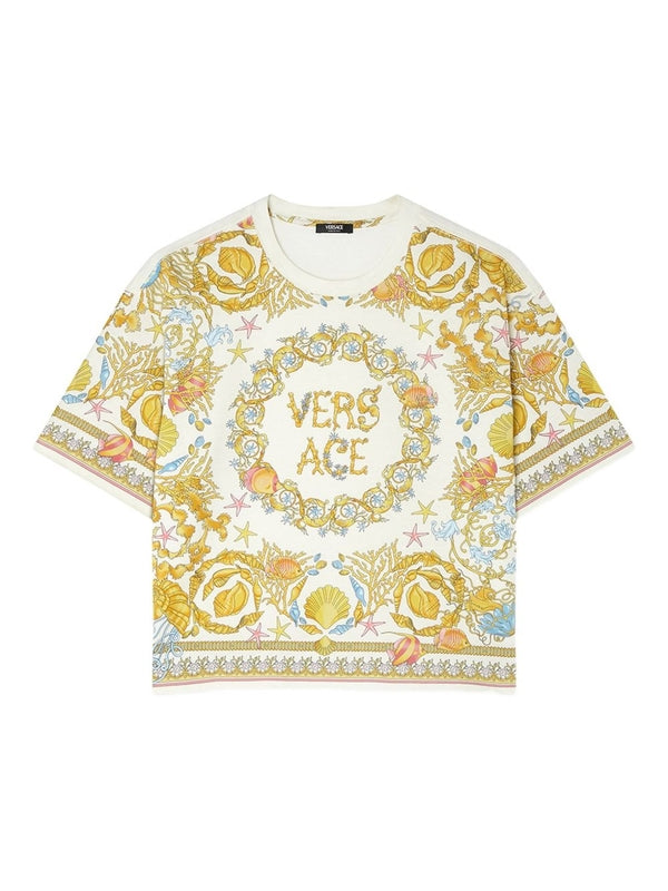 Versace White Short Sleeve T-Shirt