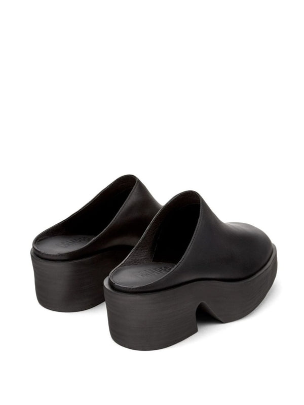 Camper Black Sandal Heel