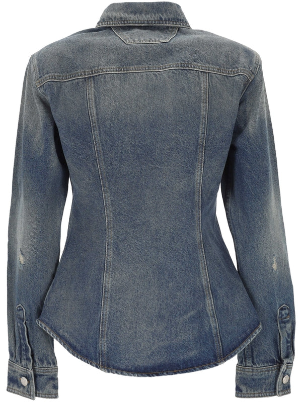 Misbhv Blue Shirts & Blouses