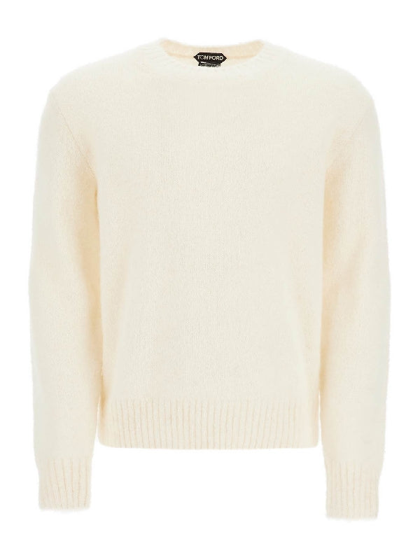 Alpaca Blend Crewneck Knit - Jente