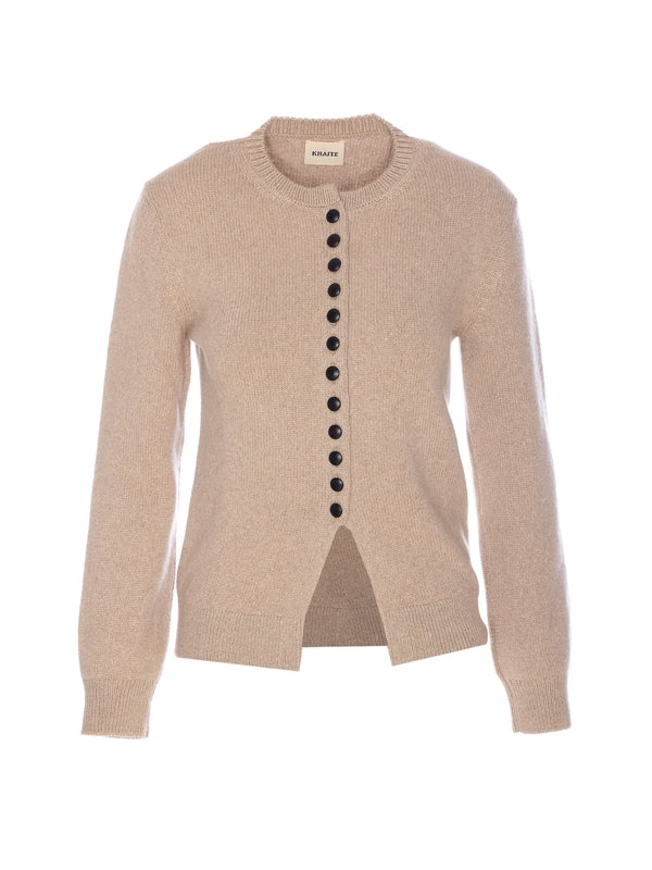 Khaite Beige Cardigans