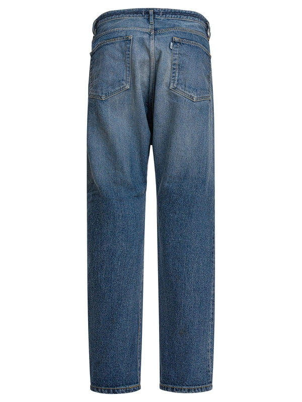 Nonnative Blue Denim Pants