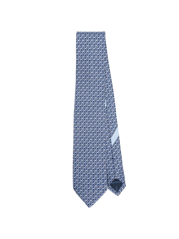 Allover Gancini Logo Printing
  Necktie