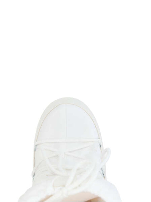 Moon Boot White Middle Boots