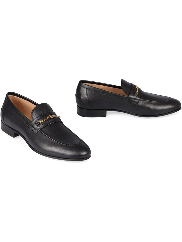 Valentino Black Loafers