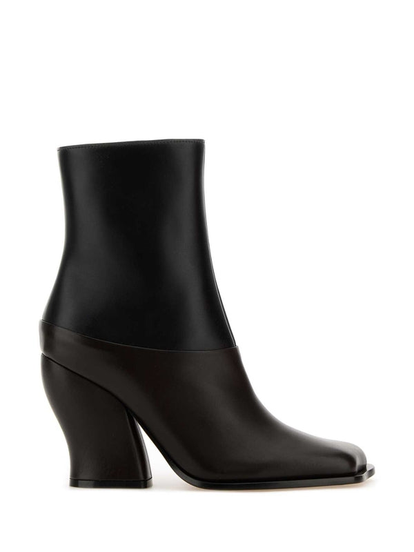 Onda leather ankle boots