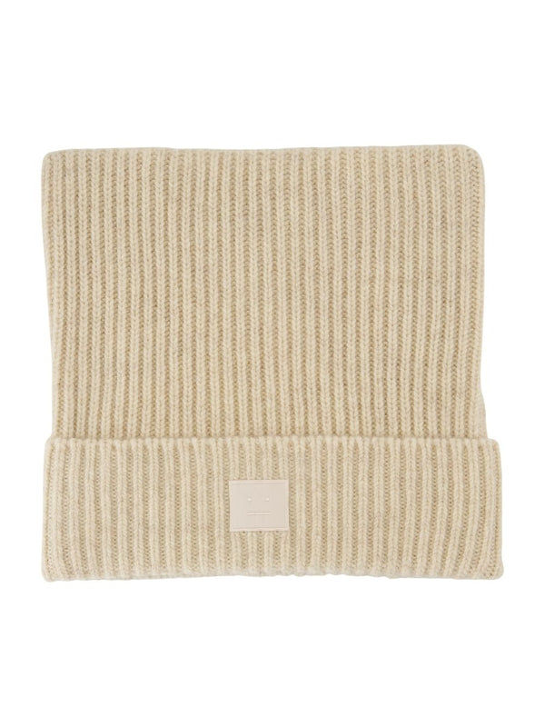 Acne Studios Beige Beanies