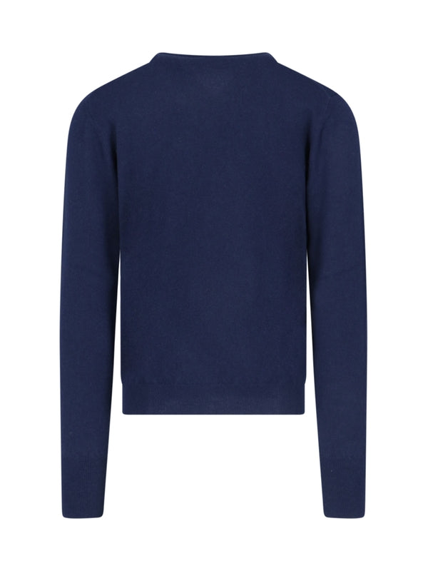 Drumohr - V-Neck Cashmere Knit - Jente