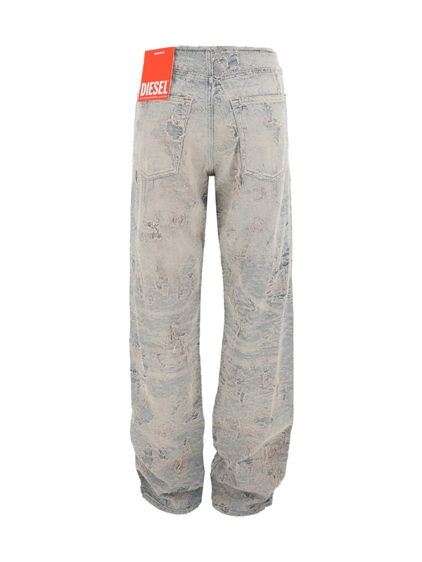 DIESEL - Arker Straight Denim Pants - Jente
