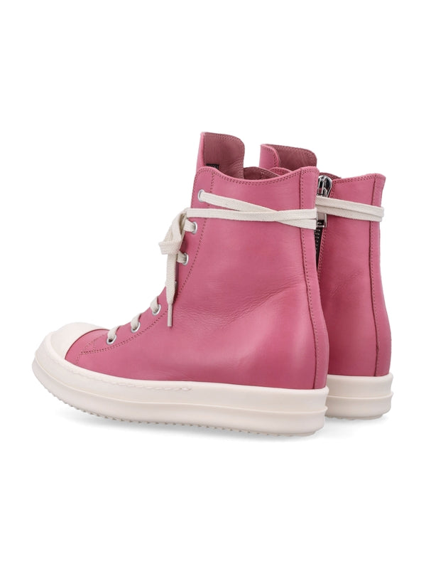 Lido Leather High Top Sneakers