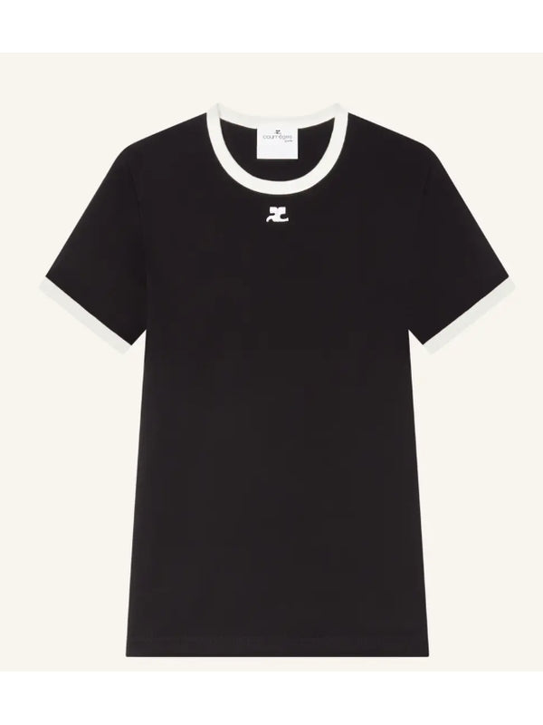 Courrèges Black Half Sleeve