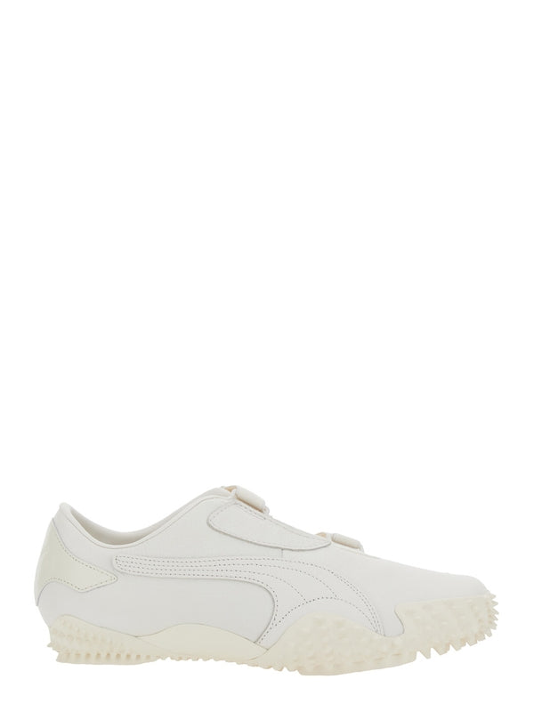 Puma White Low Top Sneakers