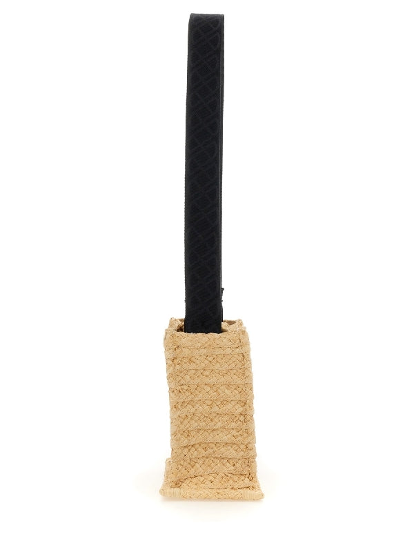 JP Raffia Small Tote Bag