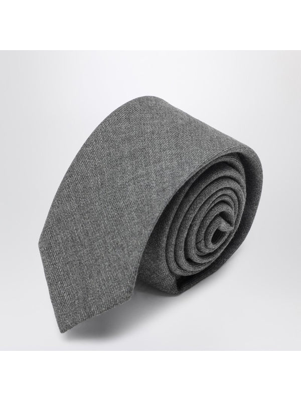 Thom Browne Grey Neck Ties