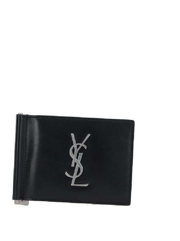 Saint Laurent  Wallets Black Money Clips