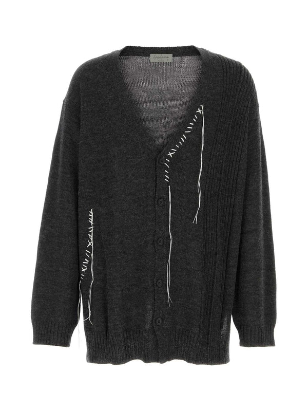 Yohji Yamamoto Grey Knitted