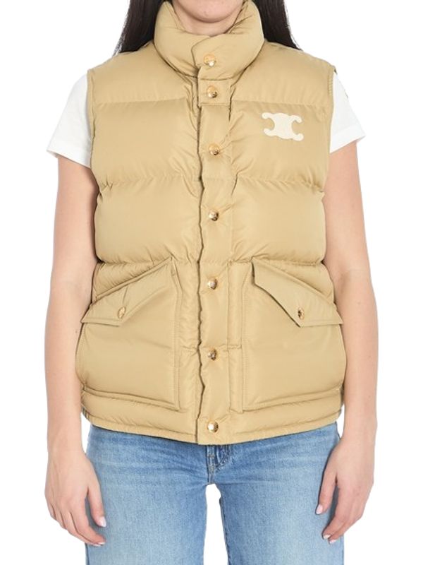 Triomphe Logo Padded Vest