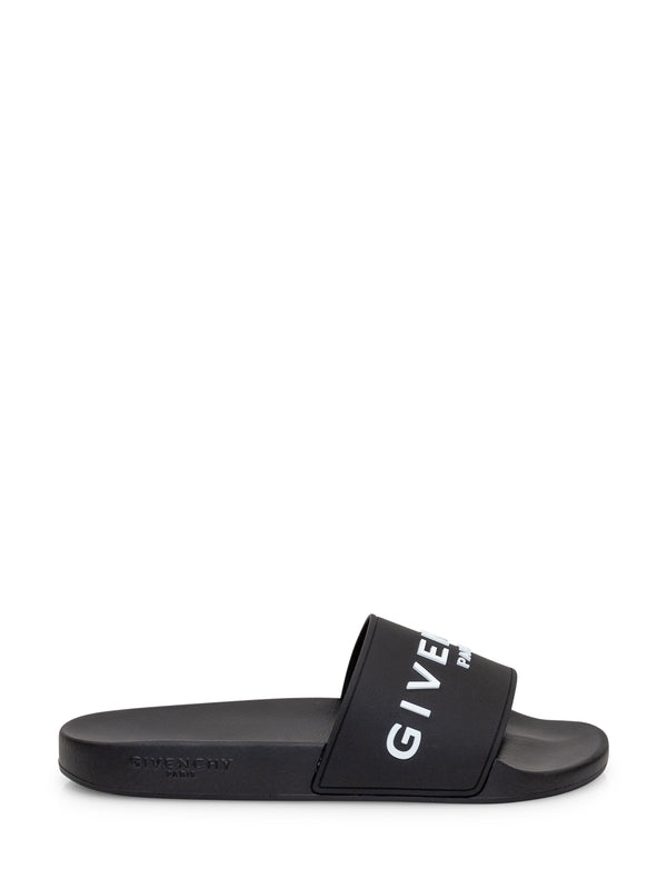 Givenchy Black Slides